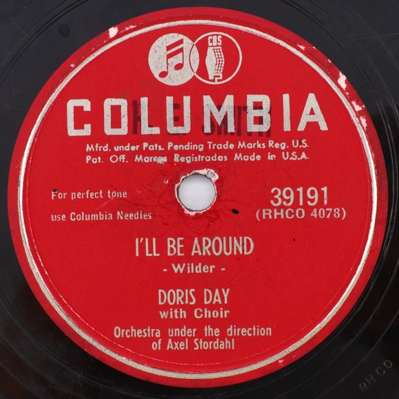 Doris Day – I'll Be Around/I Love The Way You Say Goodnight 78 rpm Record 39191 - Picture 1 of 16